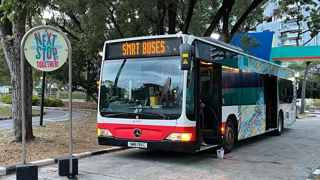 SMRT Mercedes-Benz Citaro Demonstrator showcase 