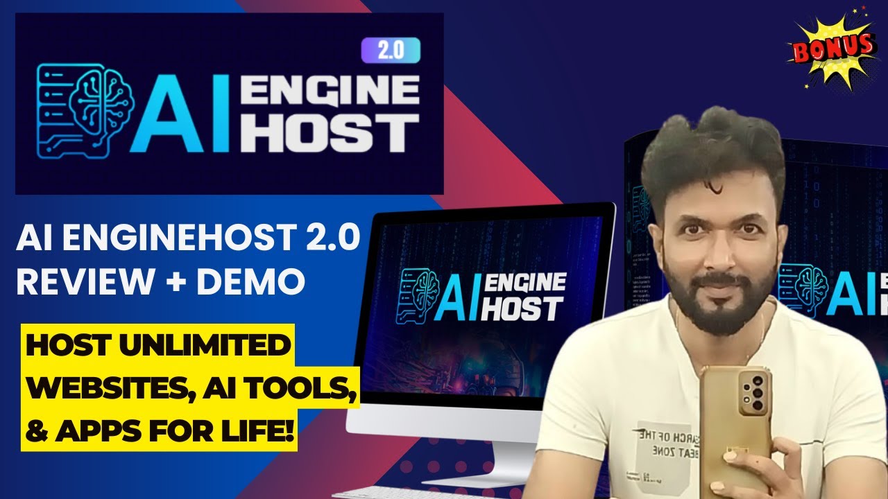 Ai EngineHost  2.0 Review &ndash; Host Unlimited Websites, AI tools, & Apps for life!
