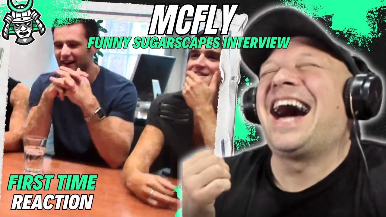 HILARIOUS! | MCFLY'S Sugarscapes Interview [ Reaction ] | UK 🇬🇧