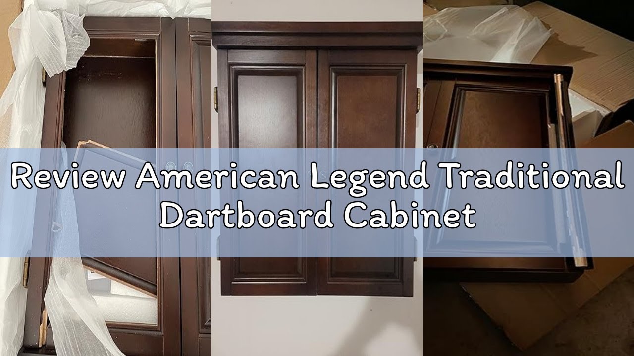 Review American Legend Traditional Dartboard Cabinet