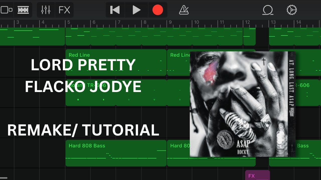 Lord Pretty Flacko Jodye - A$AP Rocky | Garageband Remake/Tutorial