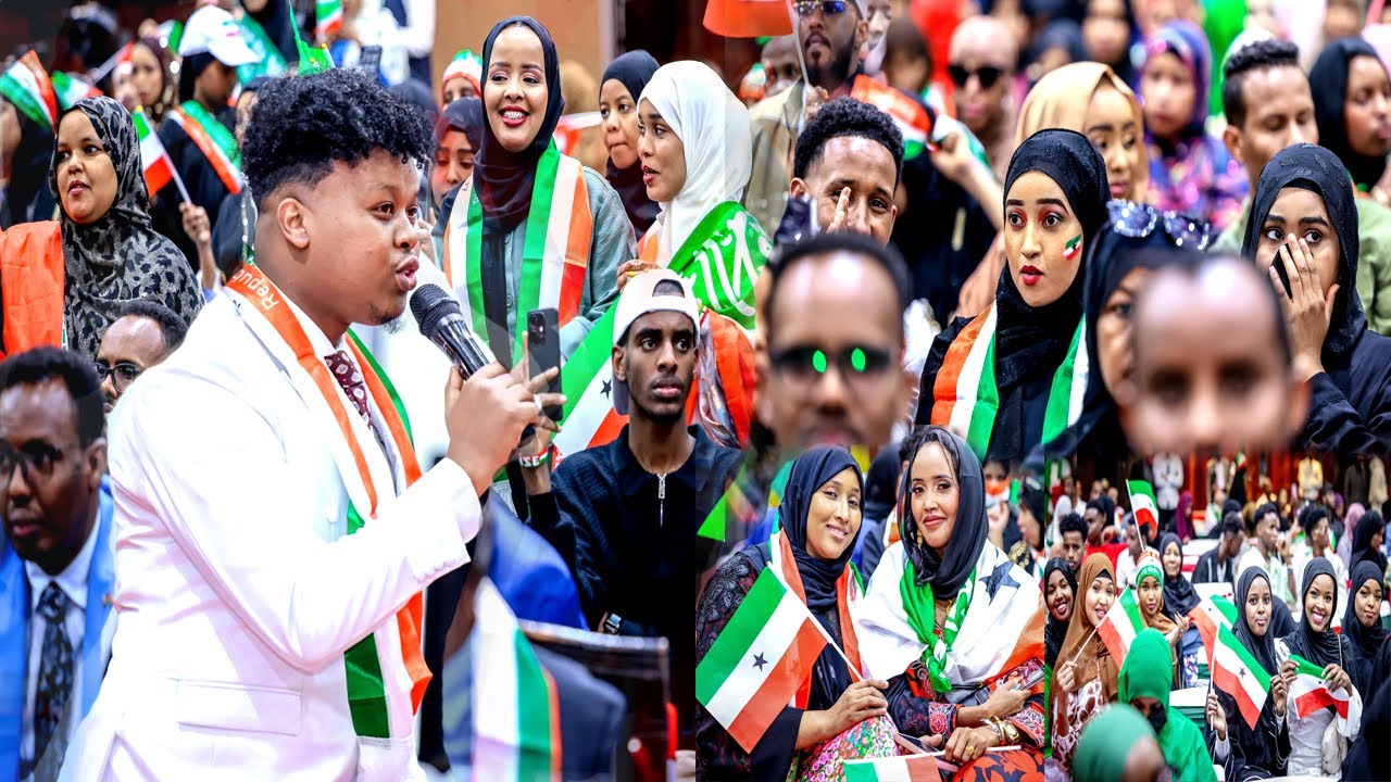 Amiin Yare oo Hees Dunida Fariin Ugu Diray & Dareenka Madaxdii Qaranka  Somaliland e Madasha Joogay.