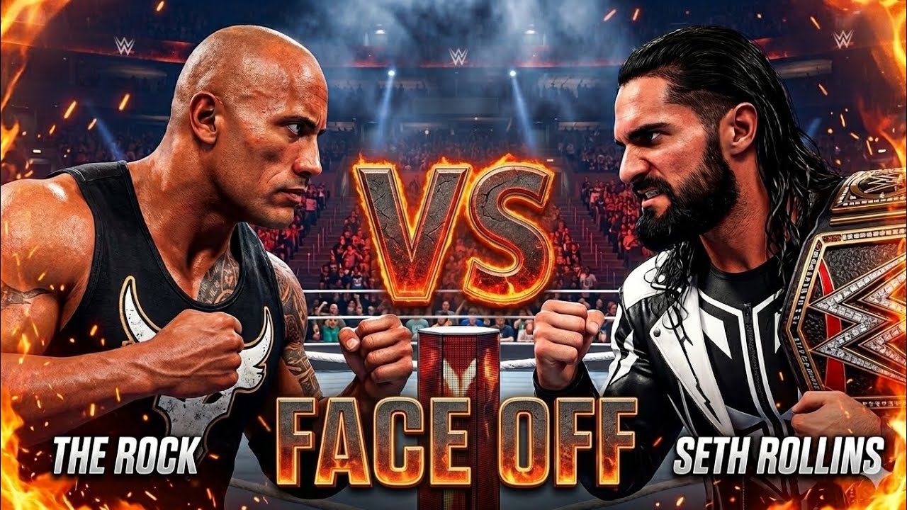 Seth Rollins vs The Rock – WWE Dream Match Highlights!