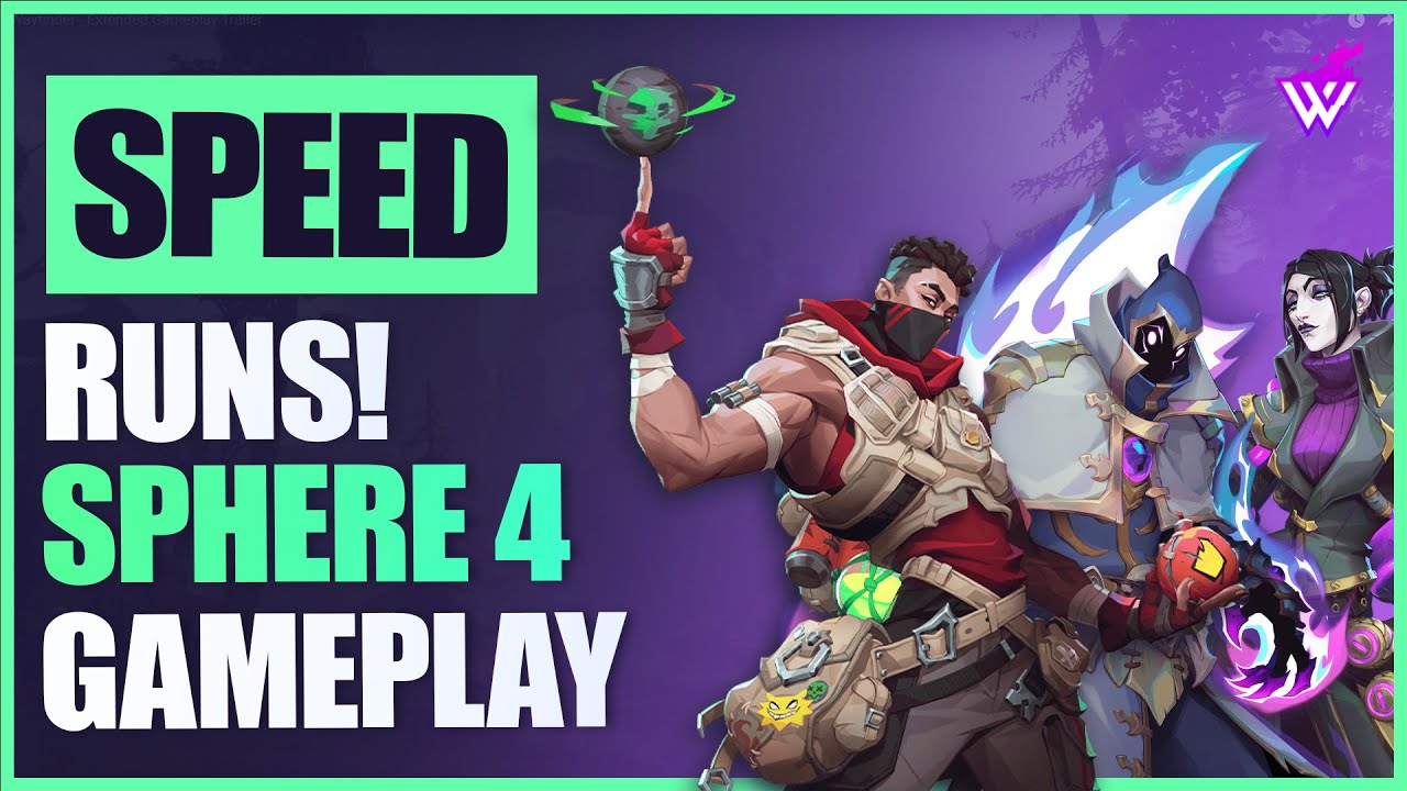 Sphere 4 Speed Runs! Wayfinder Gameplay | My Favorite 3 Wayfinders Right Now - Venomess Silo Kyros