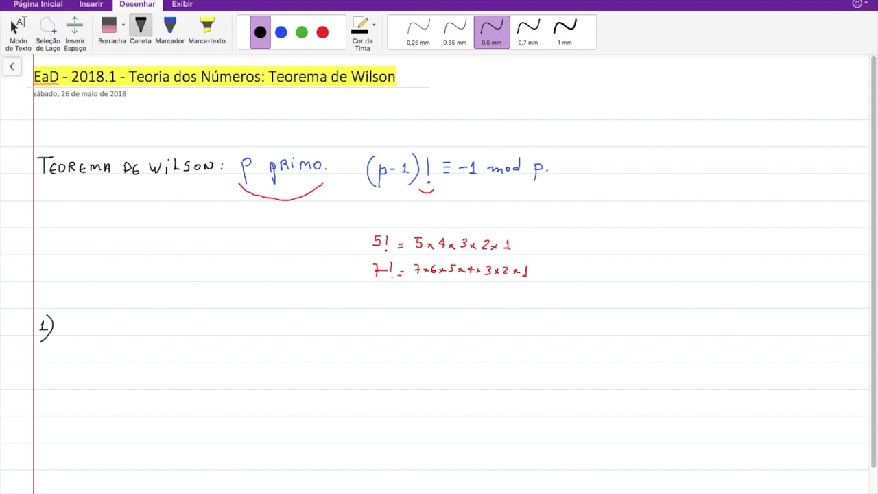 Teorema de Wilson