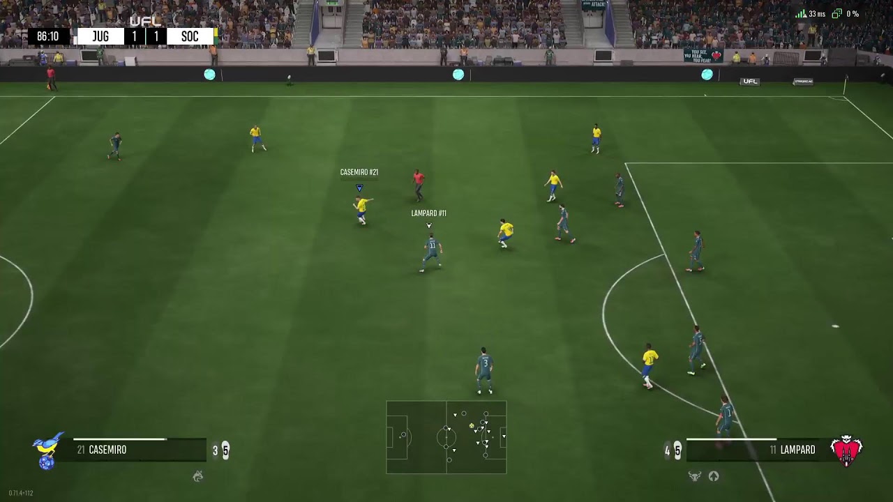 Jugando UFL