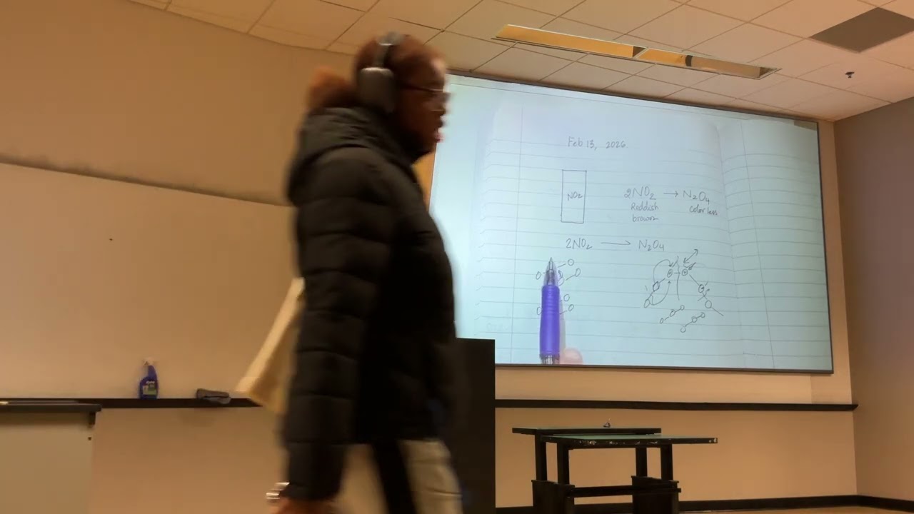 Chemistry 1212: Dynamic Equilibrium 2: 02/13/2026