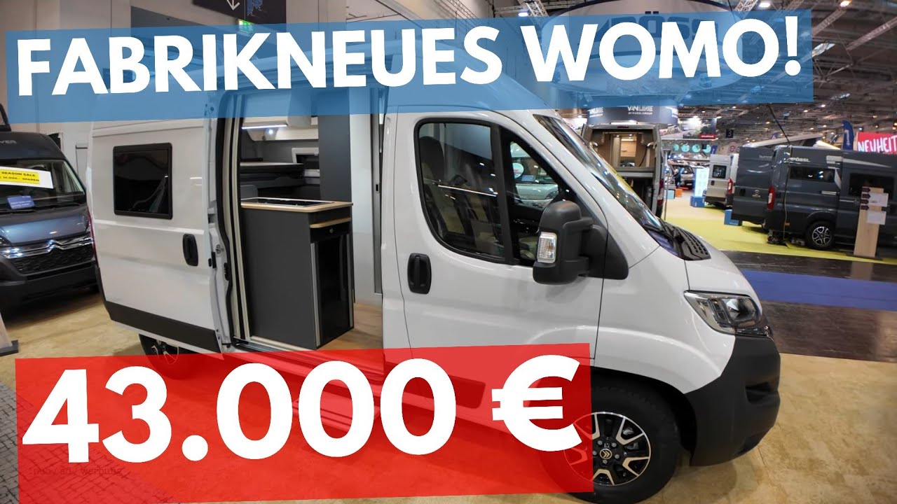 CALI KILLER 43.000 € FABRIKNEUES MINI WOHNMOBIL 2025 Clever Duo 540 Kastenwagen Face to Face