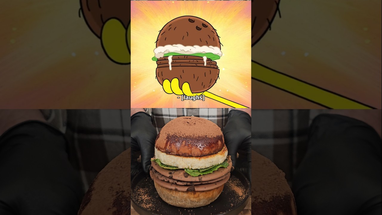 Spongebob's Coco-Patty Has Mr. Krabs Going Coco-loco!🥥 #shorts #spongebob #coconut #patty