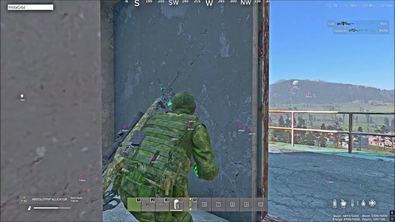 Dayz - Krasno PVP Moving Sniper Kills