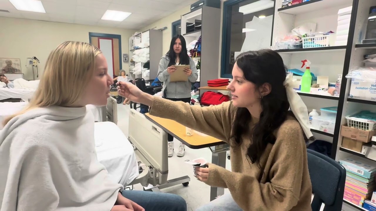 Feeding a Patient 