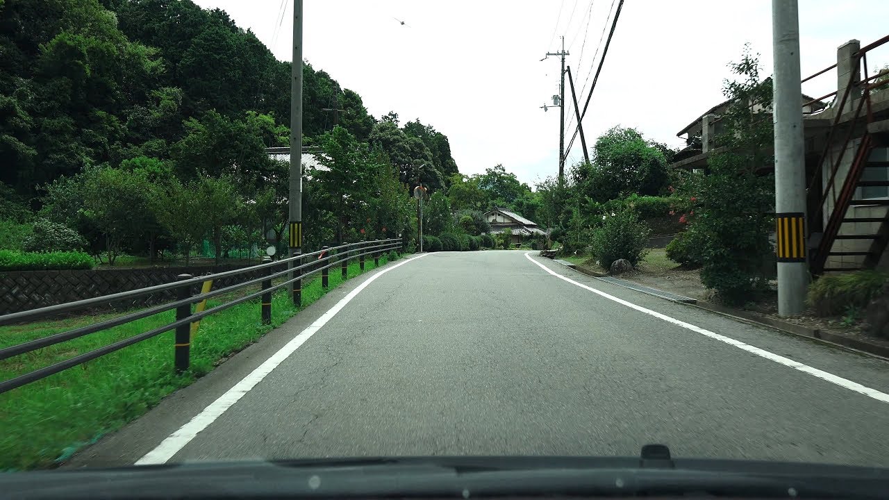 4K　兵庫県多可町→市川町→福崎町の下道　等速　県道34号など
