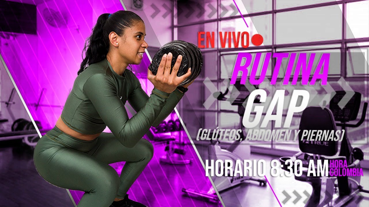 Ejercicios para GLÚTEOS🍑 - ABDOMEN Y PIERNAS (RUTINA GAP🔥)