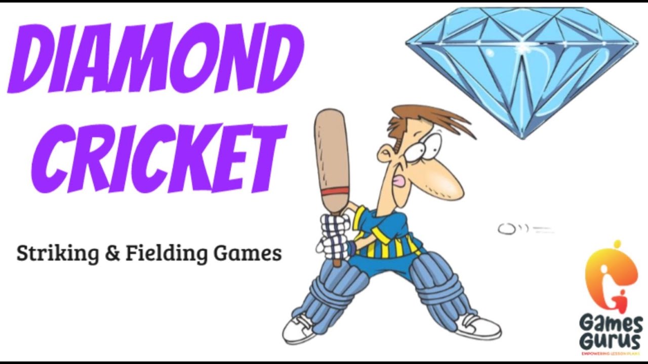 Diamond Cricket: Striking & Fielding Game | The Games Gurus #cricket