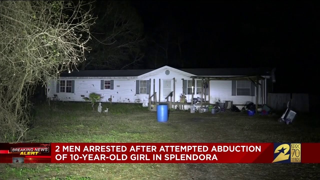 2 men arrested after attempted abduction of 10-year-old girl in Splendora