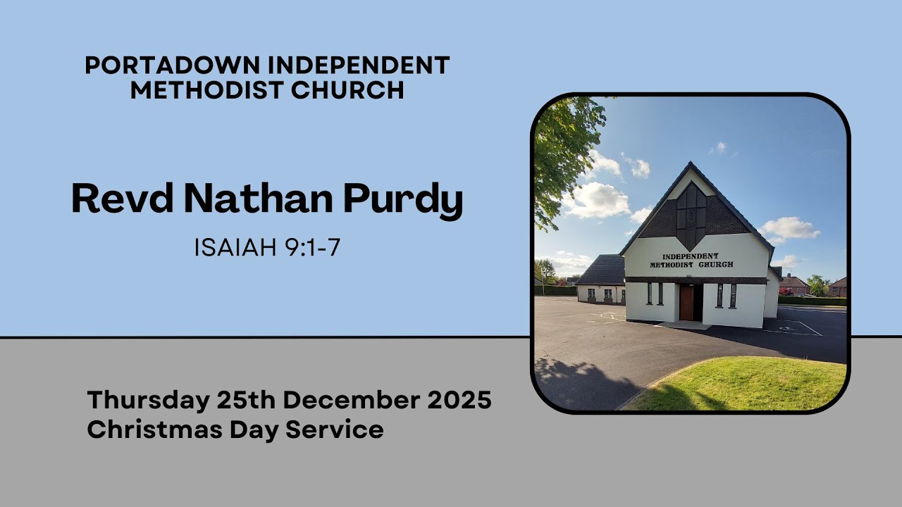 Christmas Day 2025 - Speaker: Revd Nathan Purdy