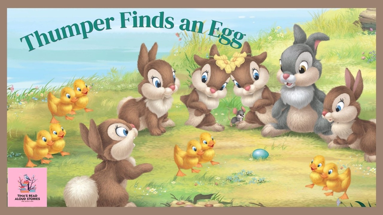 Thumper Finds an Egg 🐰🥚 | Easter Kids Read Aloud Story for Toddlers & Preschool