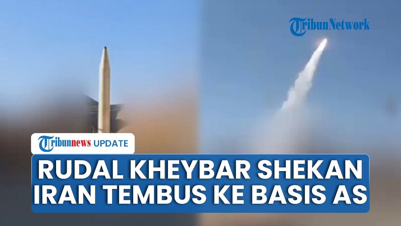 Iran Tembakkan Rudal Berbahan Bakar Padat ke Israel dan Basis AS, Trump Siagakan Pesawat Siluman