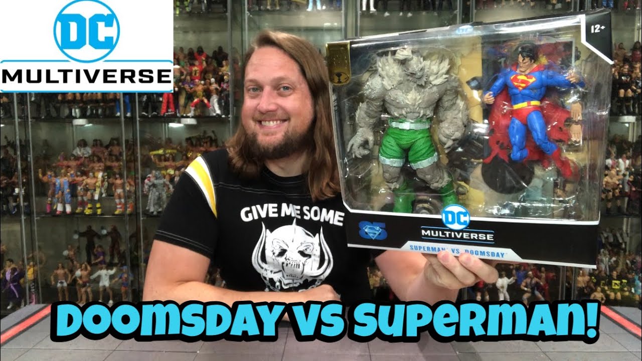 Doomsday vs Superman DC Multiverse Unboxing & Review!