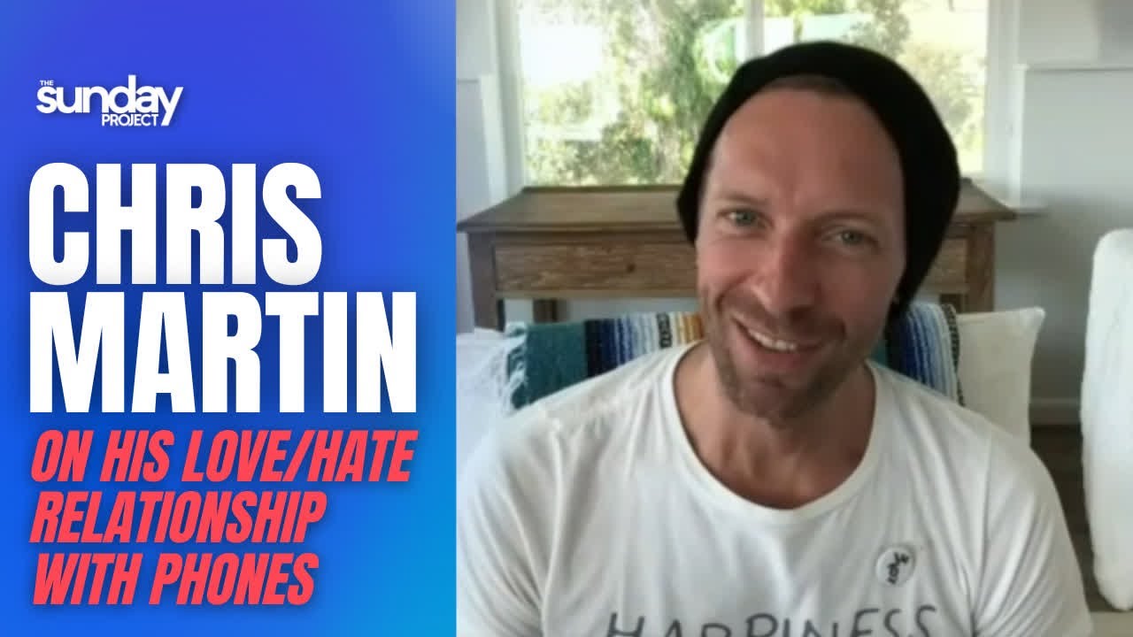 Coldplay's Chris Martin On His Love/Hate Relationship With Phones