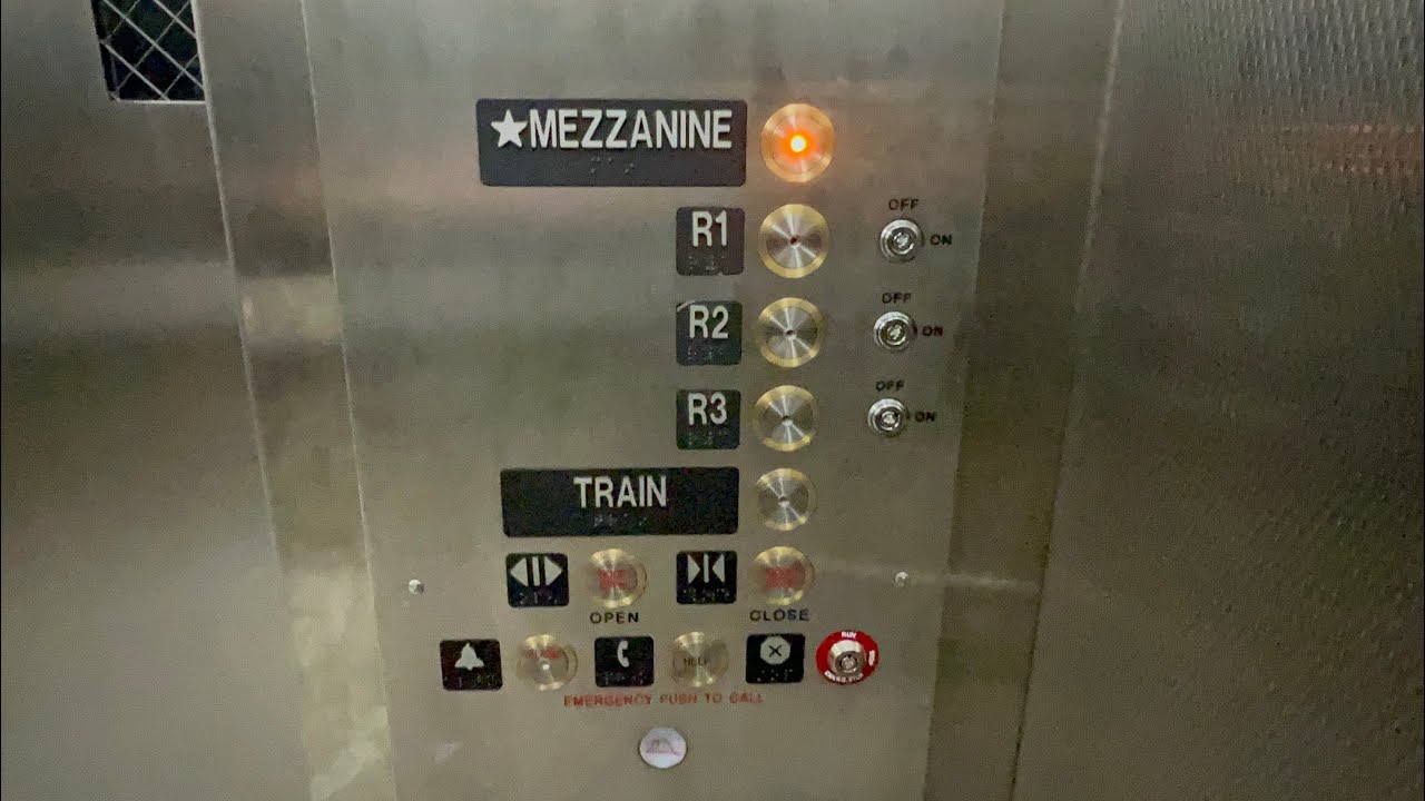 Modded Dover Traction Elevators at Forest Glen Metro Station, Silver Spring, MD
