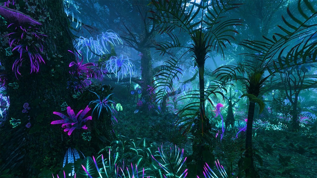 First walk through the Jungle of Pandora at night | Avatar: Frontiers of Pandora