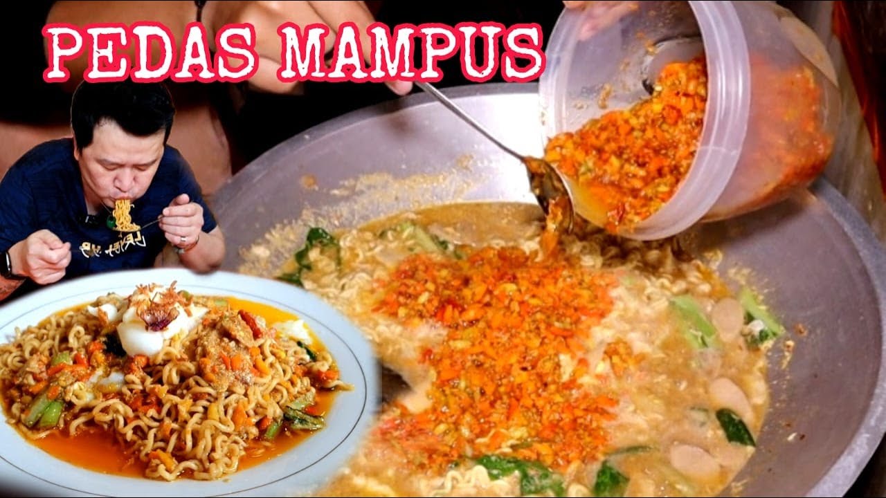 GILA !! INDOMIE BANGLADESH PEDASNYA NYENGAT,,HABISIN SAMBAL 1 WARUNG
