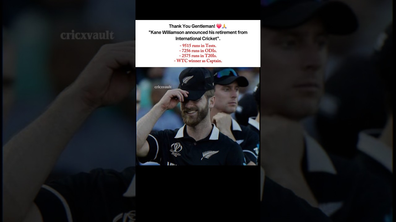 The Gentleman Of Cricket bid adieu to International Cricket 😭💔