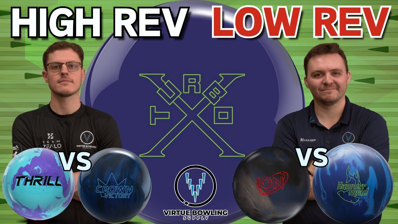 Ebonite Turbo X | A CLASSIC RETURNS! | High & Low Rev Rate Comparison Ball Review