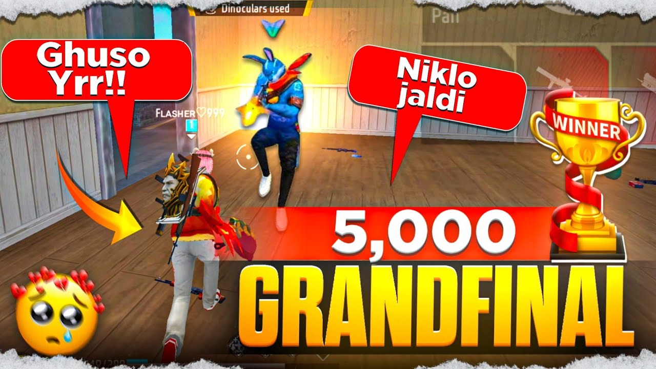 IGL POV : 5K GRAND FINAL🤑🔥 TOURNAMENT HIGHLIGHTS 👑 💯 FULL GAMEPLAY 