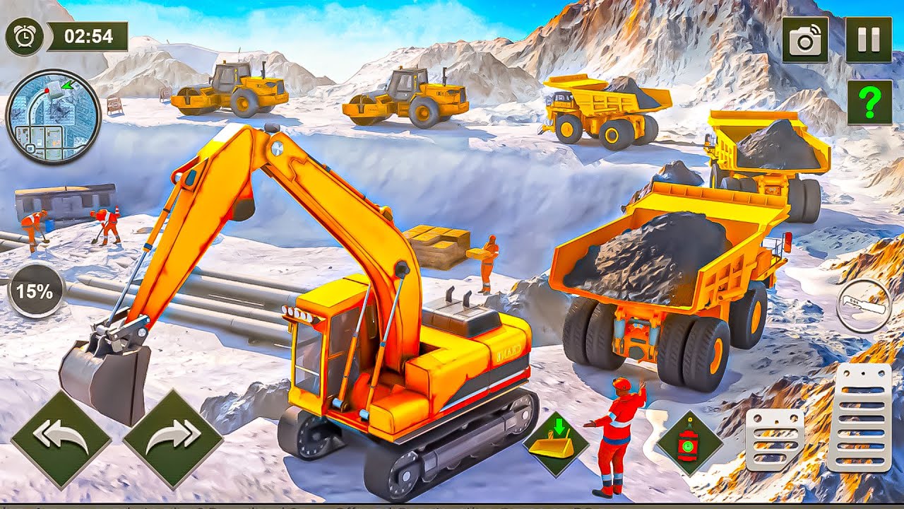 🚨Road Construction Simulator Part 2 | New Road Making Mission 