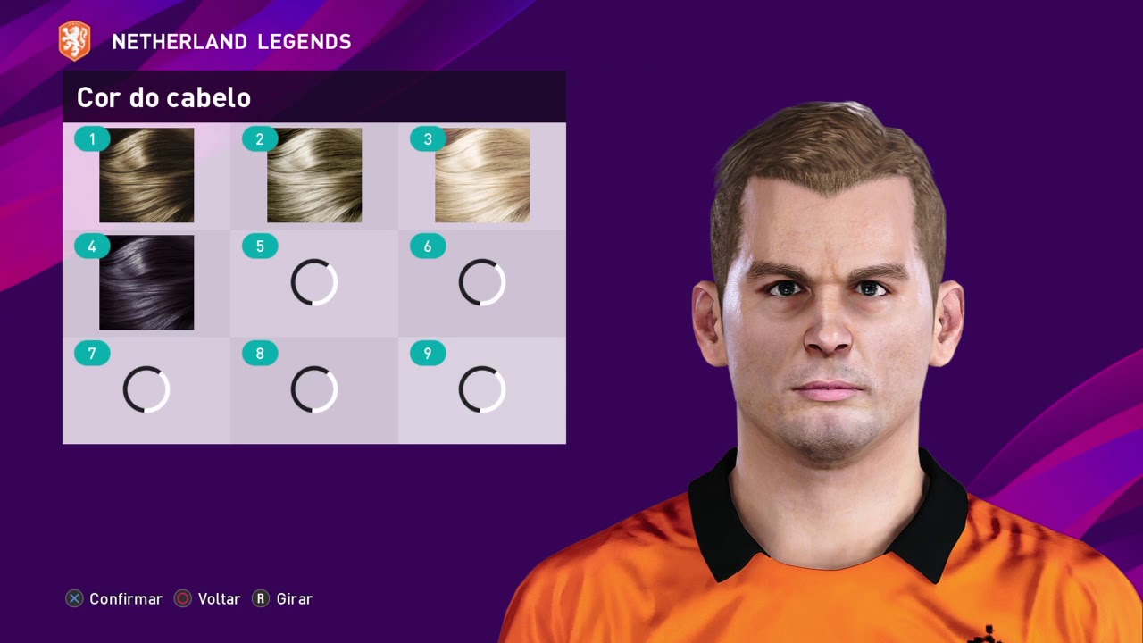 RONALD DE BOER FACE BUILD PES 2020
