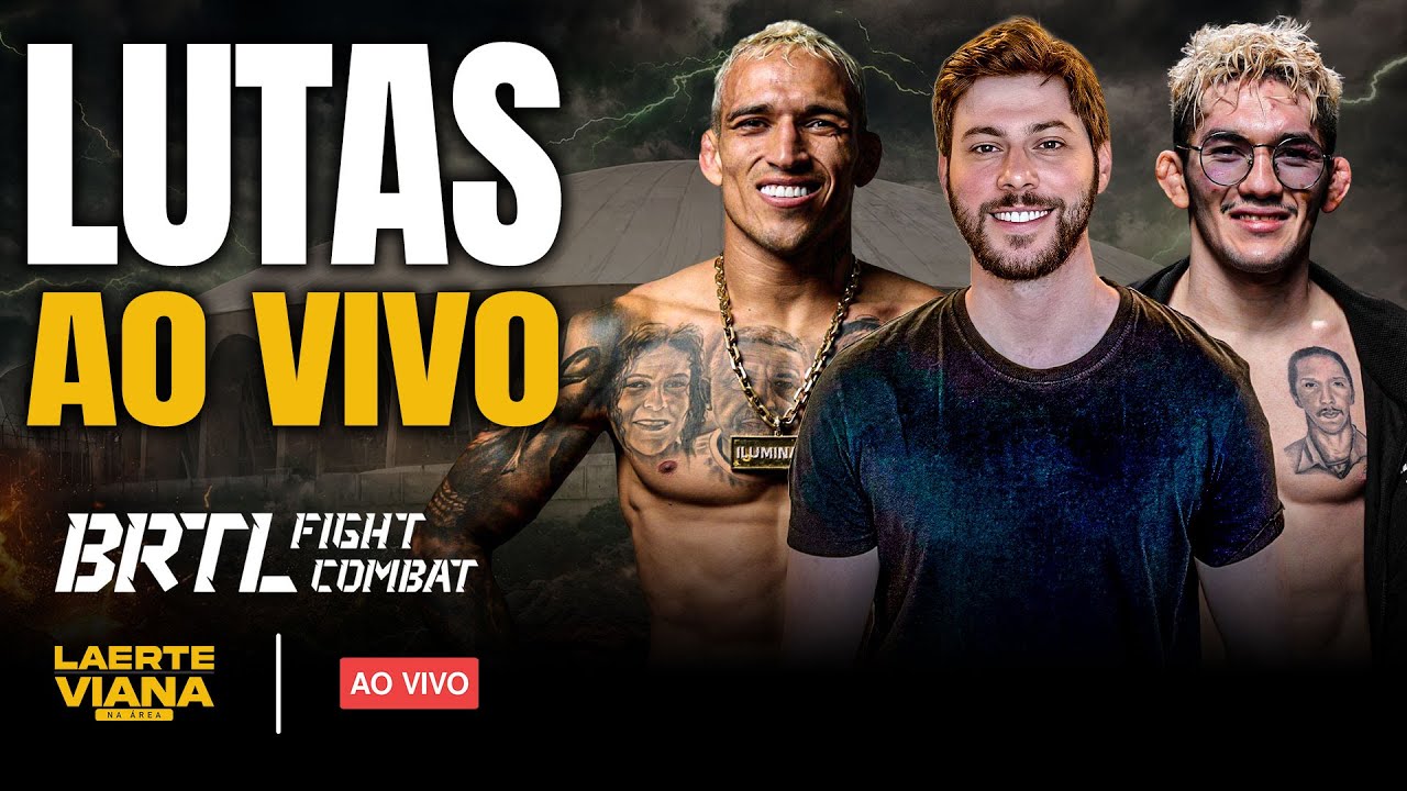 BRTL COMBAT COM CHARLES DO BRONXS E MELK COSTA: LUTAS AO VIVO E COM IMAGENS