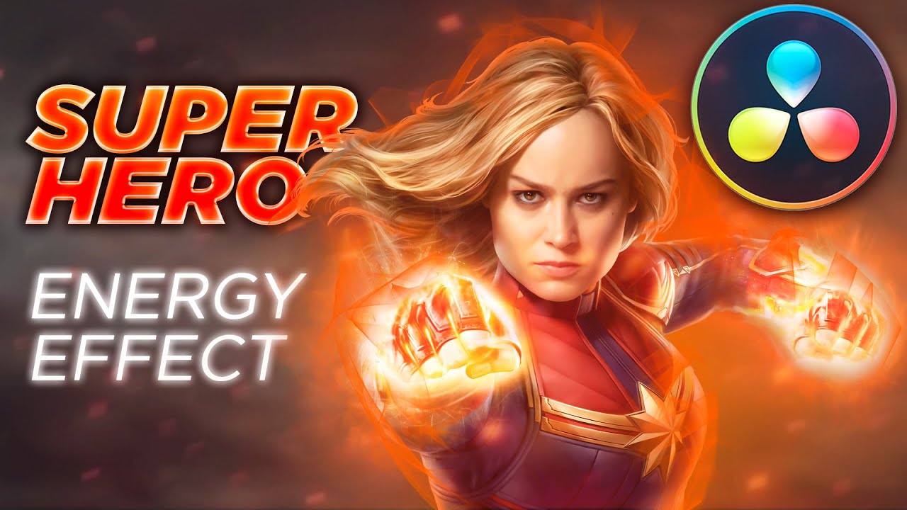 How to make a Superhero Energy Effect in Davinci Resolve 18 (Step-by-Step)