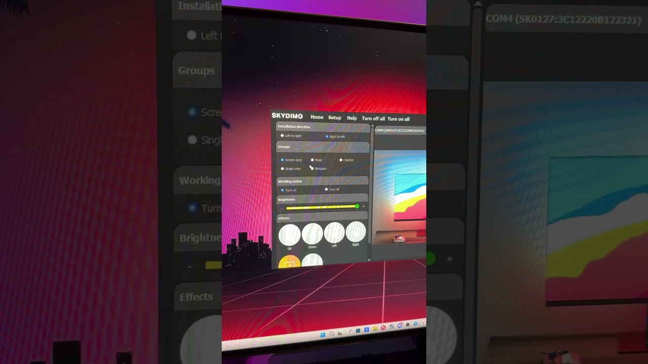 Как работает Monitor Backlight LED - Ambilight?