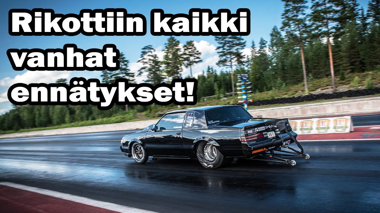 0-240km/h 4:ssä sekunnissa Blacklist Buick katuautolla!
