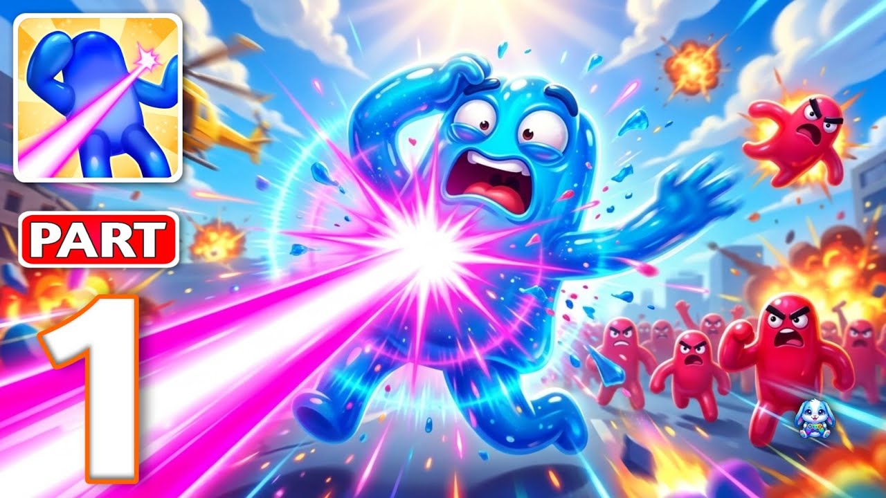 🟢 Blob Shooter 3D - Gameplay Walkthrough Part 1 - Color Shooting Action Game (iOS, Android)