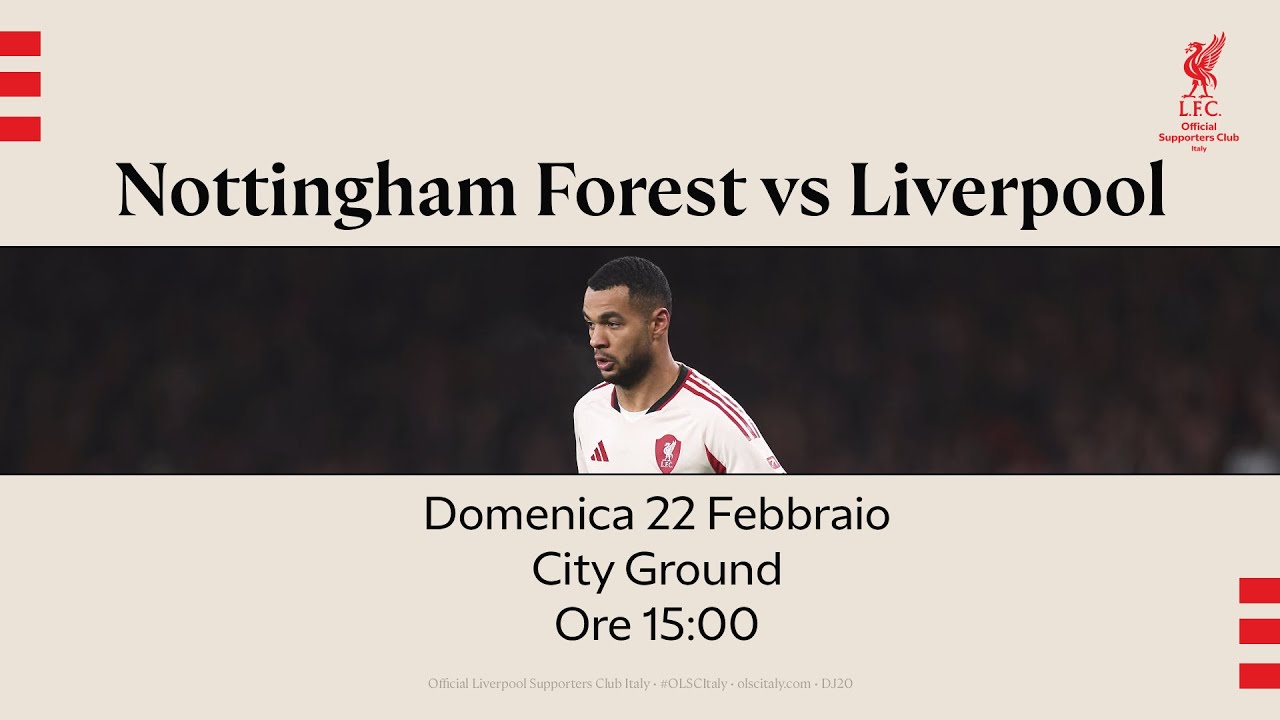 𝐌𝐀𝐓𝐂𝐇𝐃𝐀𝐘 #𝟒𝟎: post-partita Nottingham Forest - Liverpool