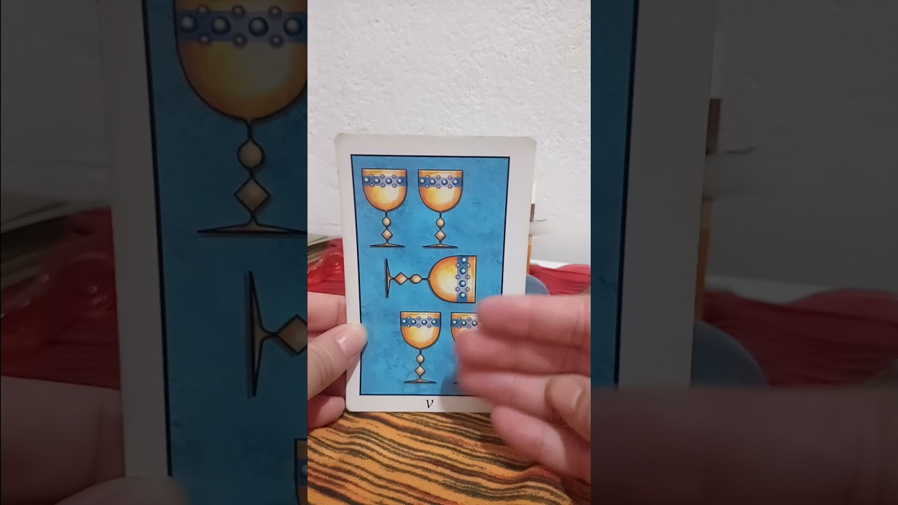5 de copas #tarot #lercartas #leituracartas #leituradetarot #tarotcards