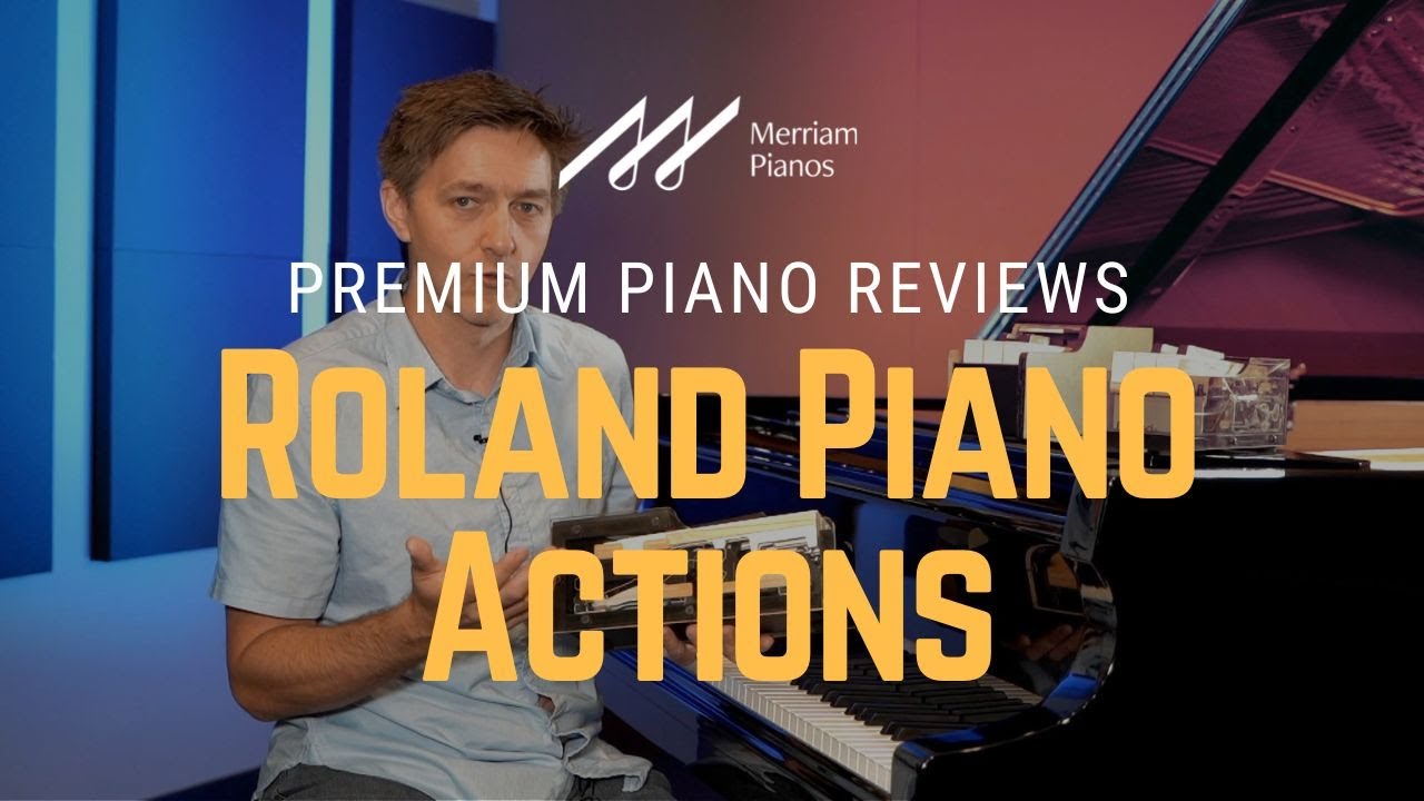🎹 Механизмы цифрового пианино Roland | PHA 4 - PHA 50 - Гибридный рояль | Объяснение механизмов ц...
