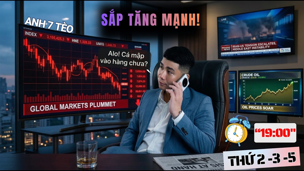 Bulltrap Cuối Tuần? Giá Dầu Quay Xe Tăng Mạnh, Nhóm Ngành Nào Sẽ Cứu Tài Khoản?