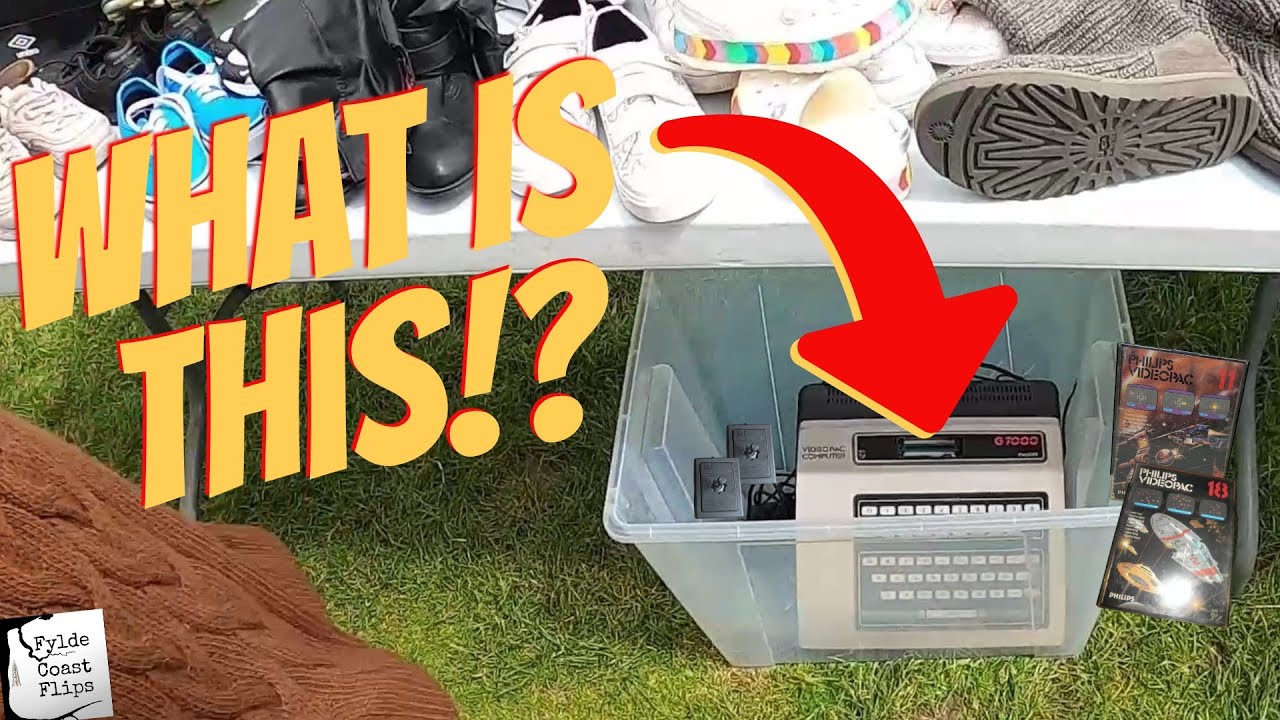 Car Boot Sale- I've Never Seen One Of THESE Before! #ebayseller #reseller #carboot Fylde Coast Flips