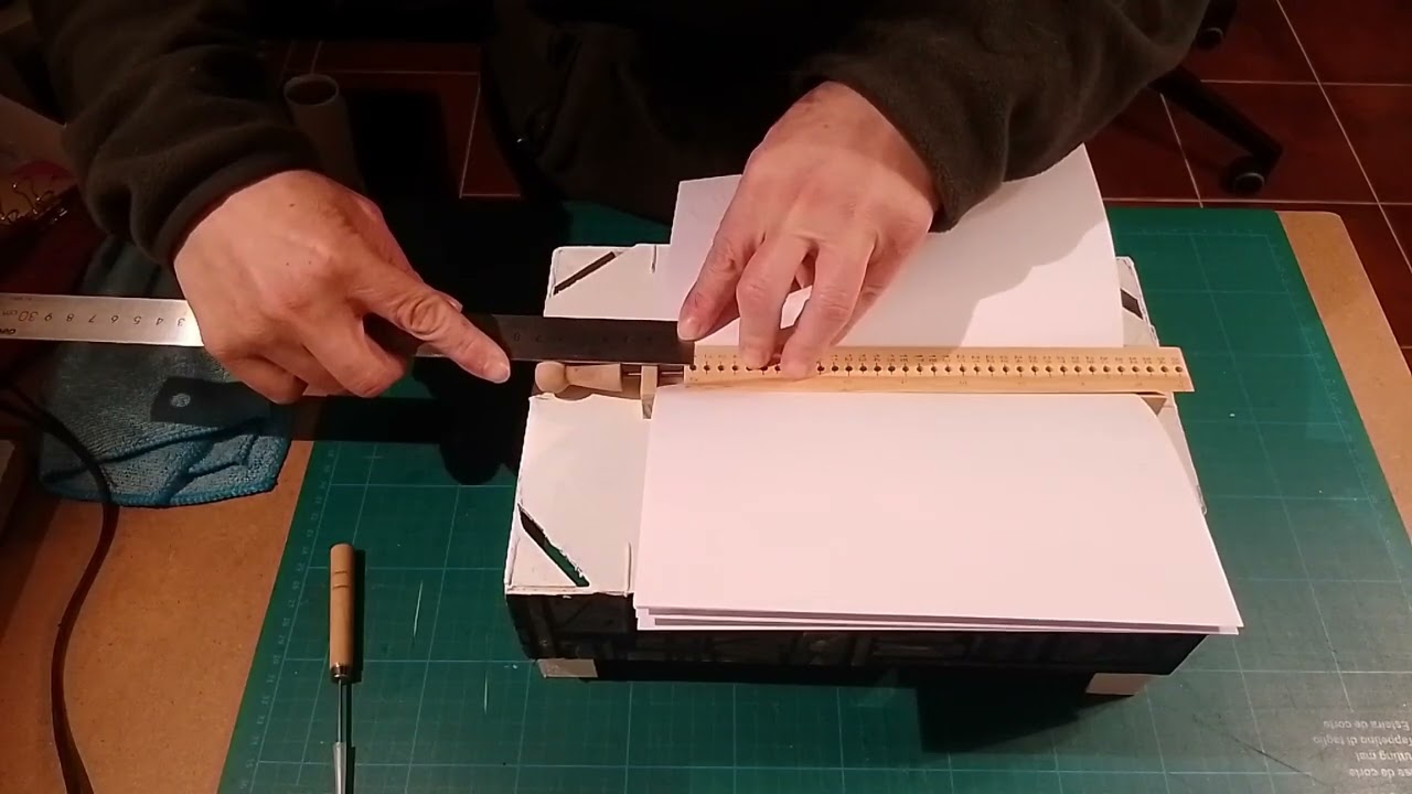 MUESTRA DE CUNA DE PERFORACIÓN PARA ENCUADERNACIÓN