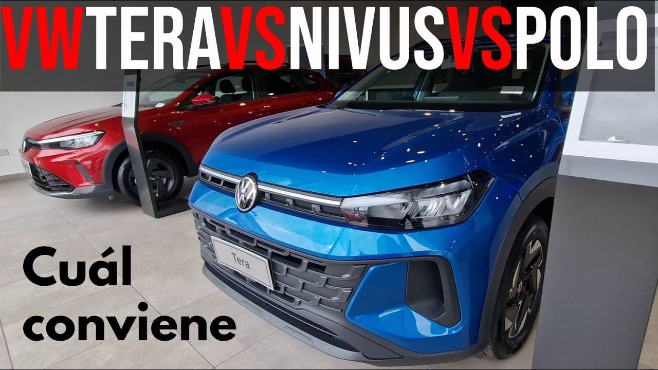 Nuevo VW Tera vs Nivus vs Polo vs T-Cross
