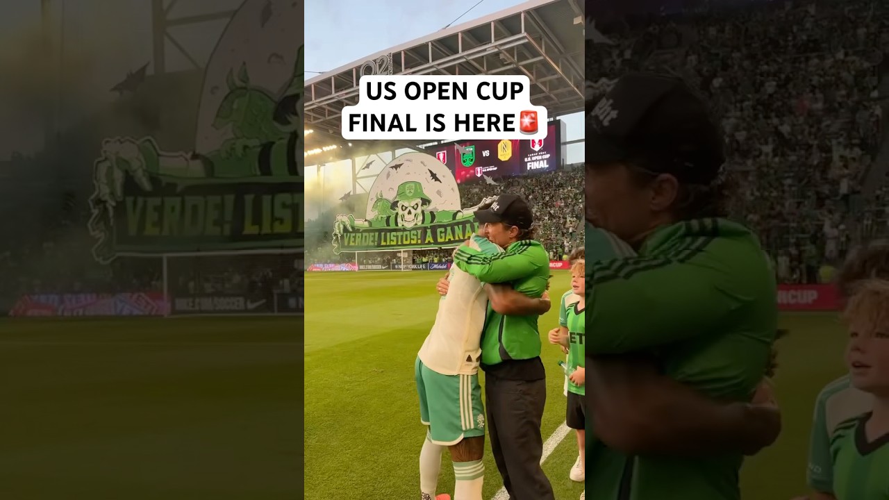 Matthew McConaughey shows out in Austin for US Open Cup!🏆