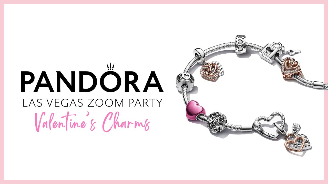 Pandora Las Vegas - Valentines Charms Launch 2022
