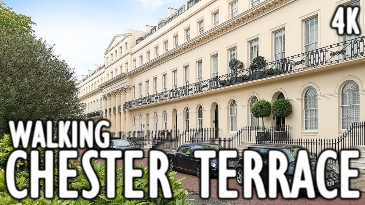 Chester Terrace - The Most Expensive Places to Live in the World - 4K Walking Tours