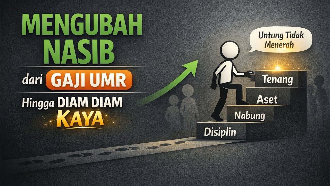 Mindset dan Strategi Mengubah Nasib serta Diam Diam Kaya dari UMR