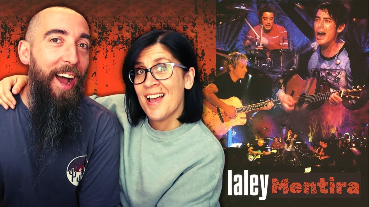 La Ley - Mentira (Unplugged) (REACTION) with my wife