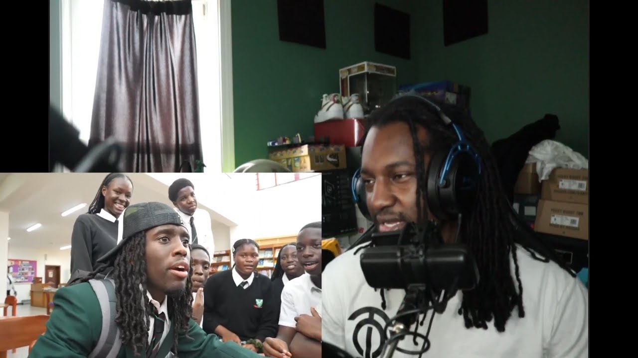 Drizzay Reacts To Kai Cenat Going To School In Nigeria!